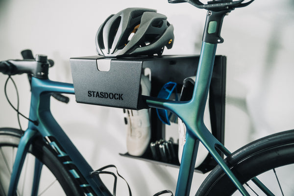The compact bicycle suspension system Stasdock