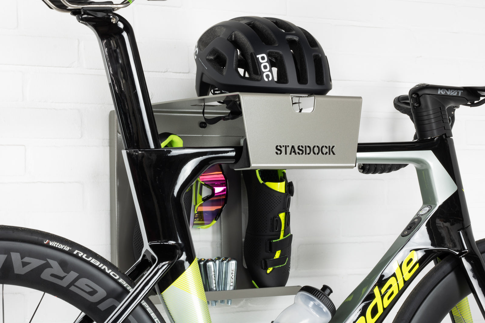 stasdock mountainbike Stasdock Bike Wall Mount Deep Silver